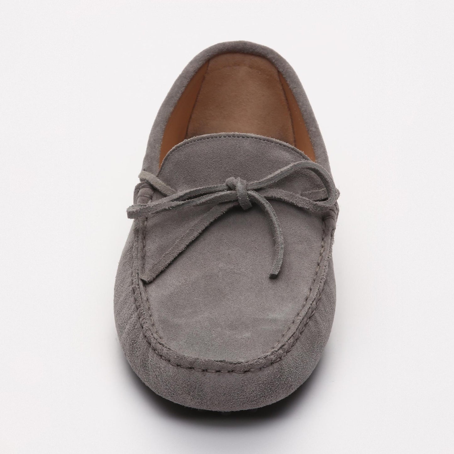 DUKE mocassins à lacets gris