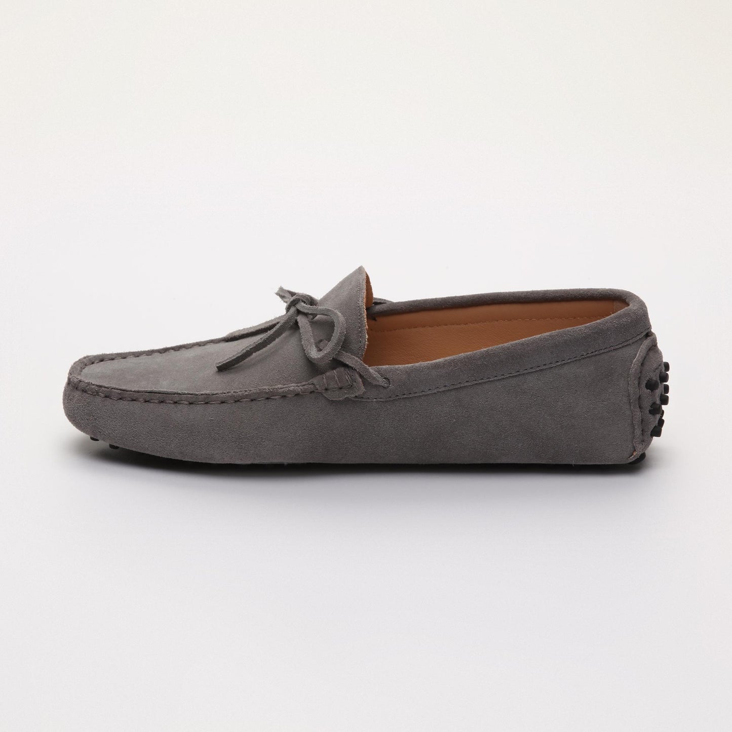 DUKE mocassins à lacets gris