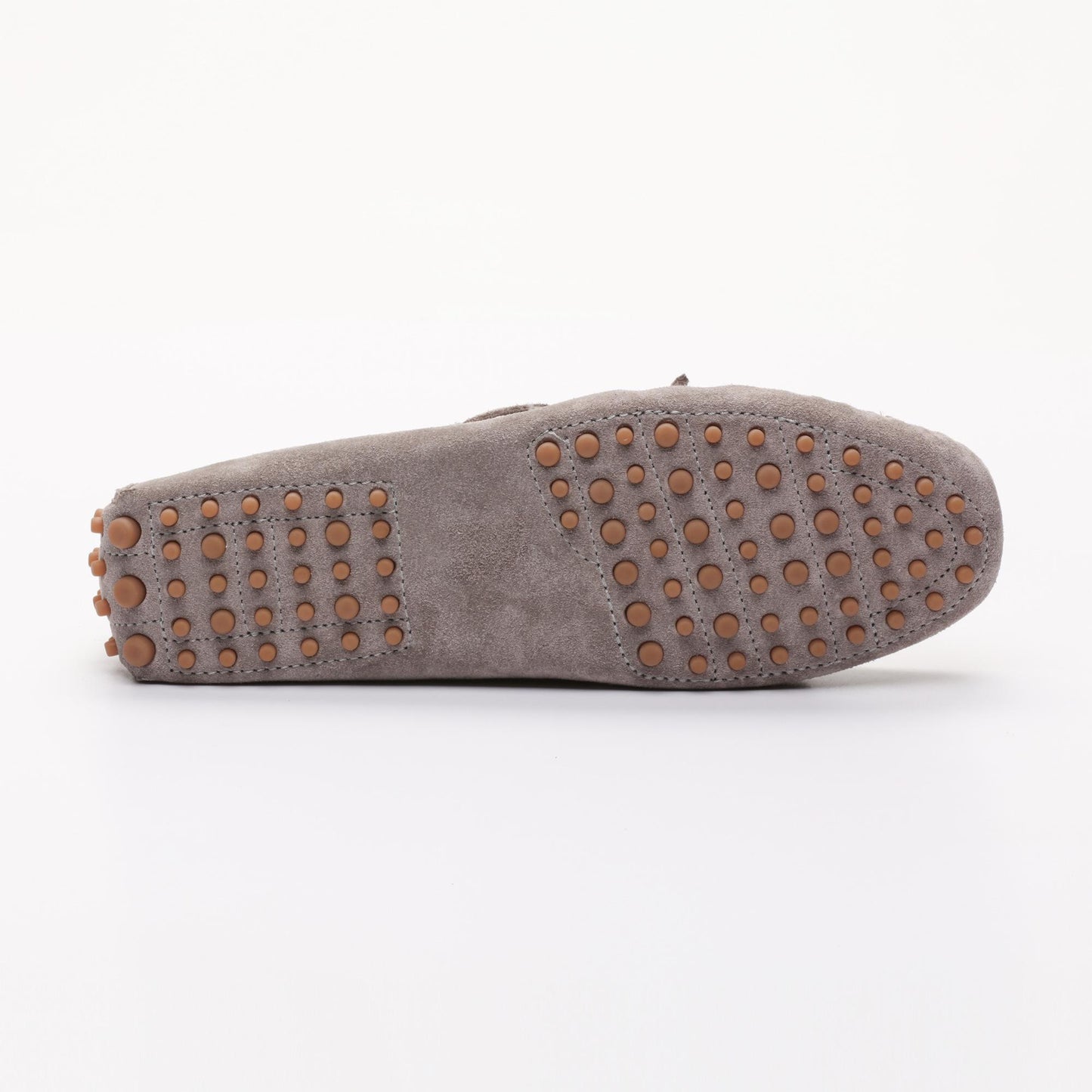 DUKE mocassins à lacets gris clair