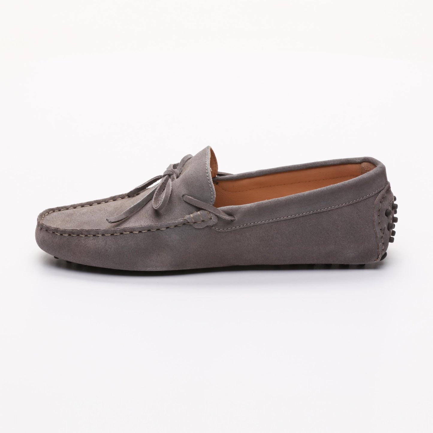 DUKE mocassins à lacets gris foncé