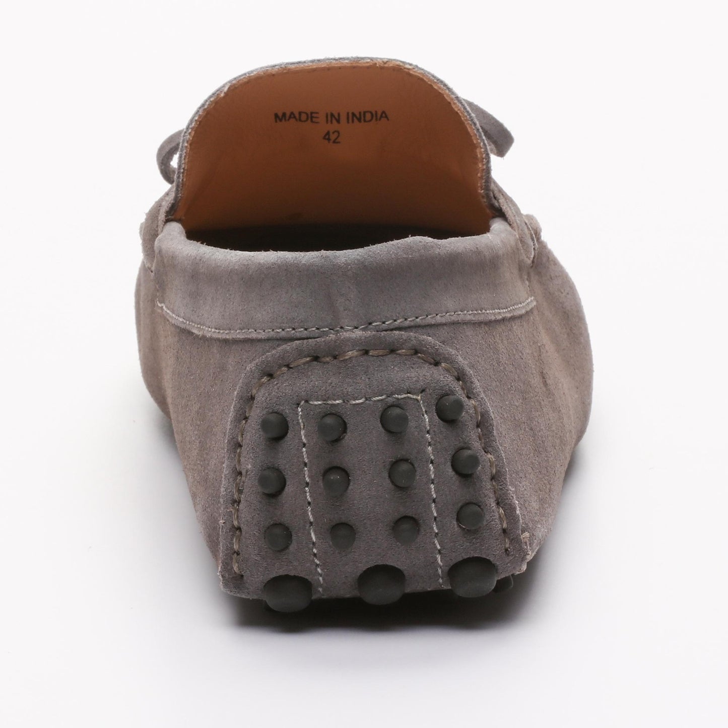 DUKE mocassins à lacets gris foncé