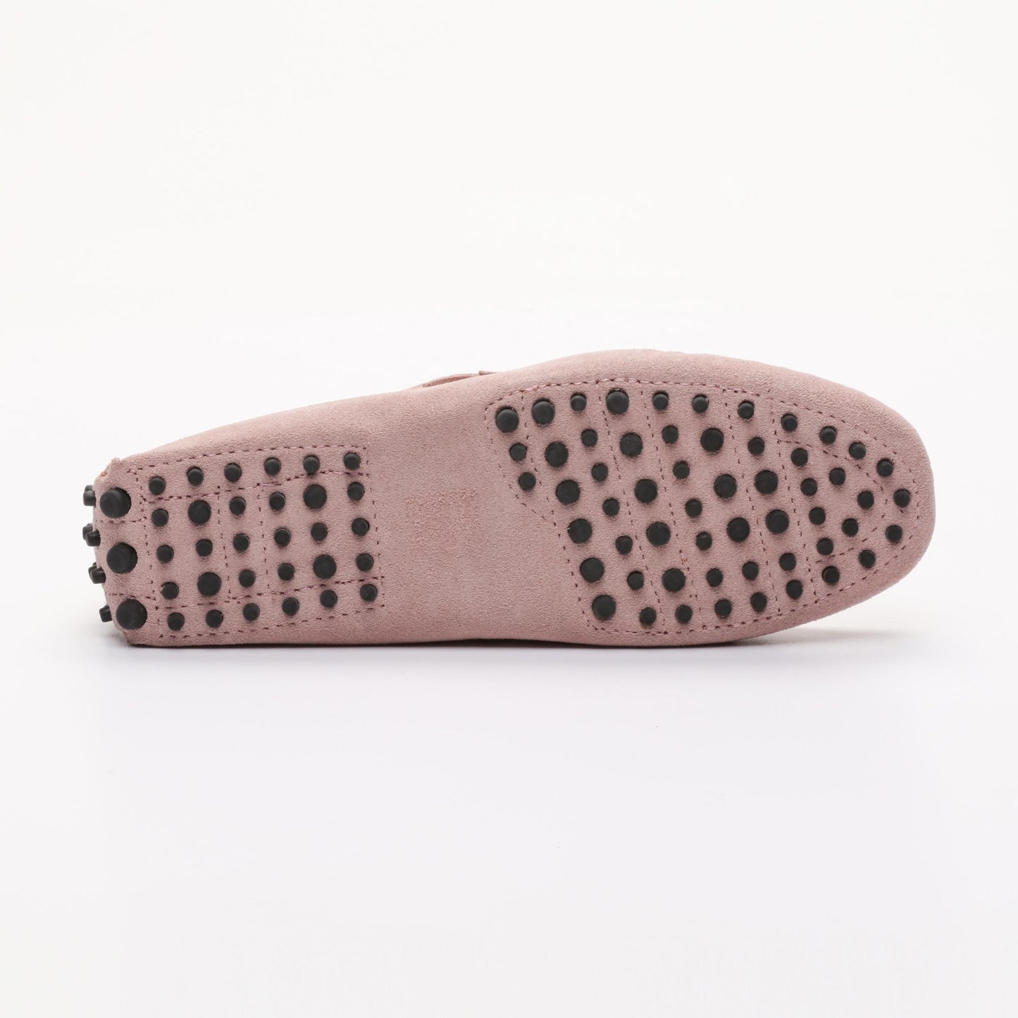 DUKE mocassins à lacets rose clair