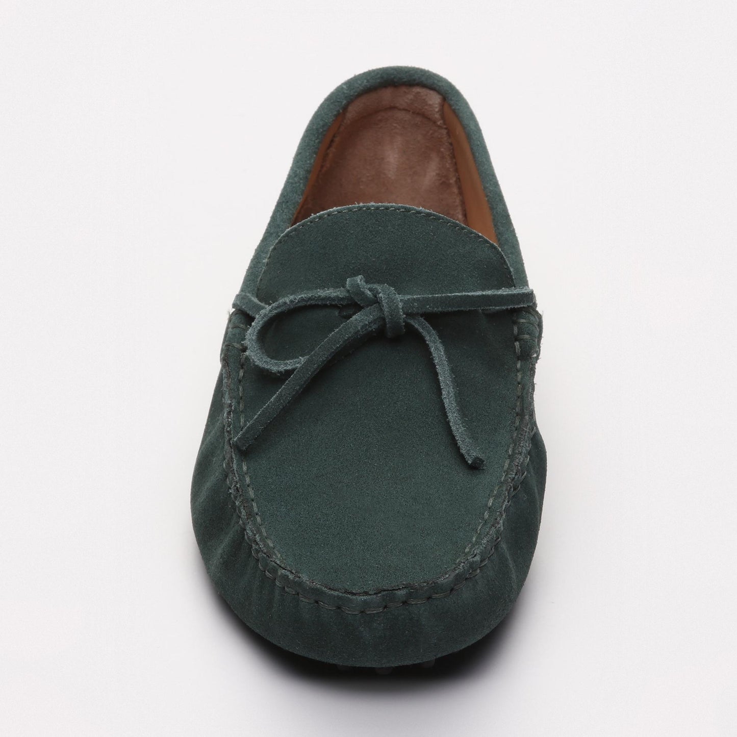 DUKE mocassins à lacets vert