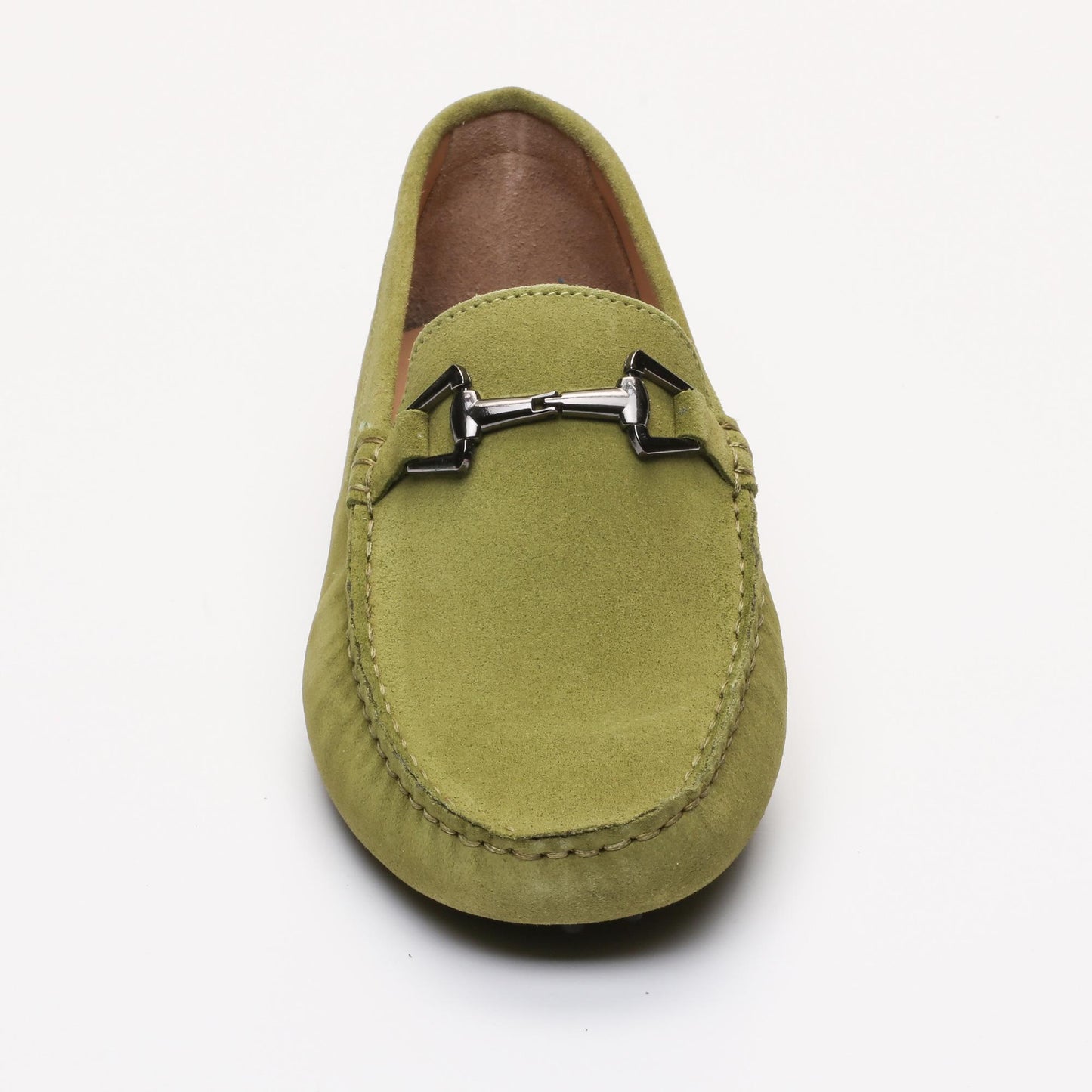 ERNEST mocassins fantaisies olive