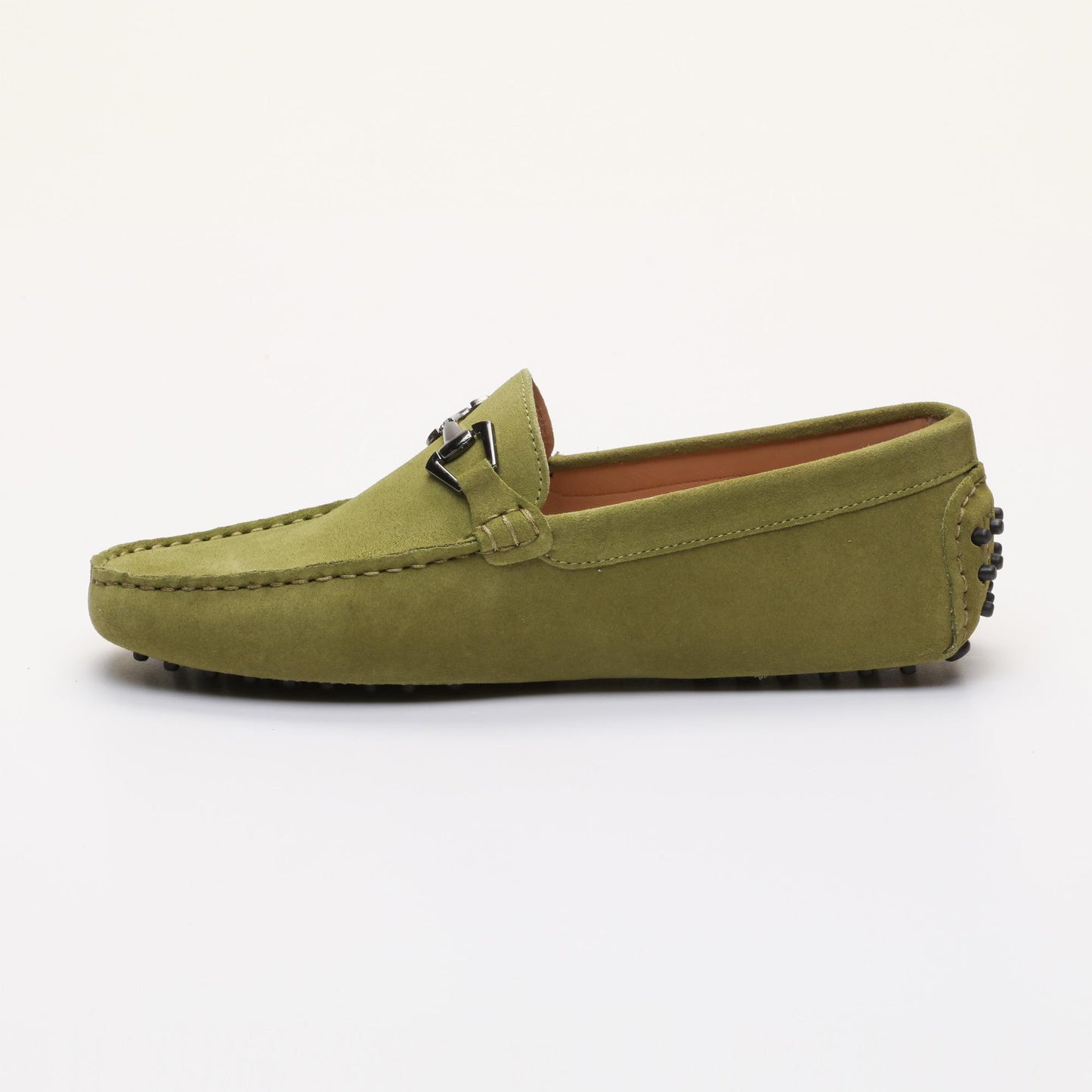 ERNEST mocassins fantaisies olive