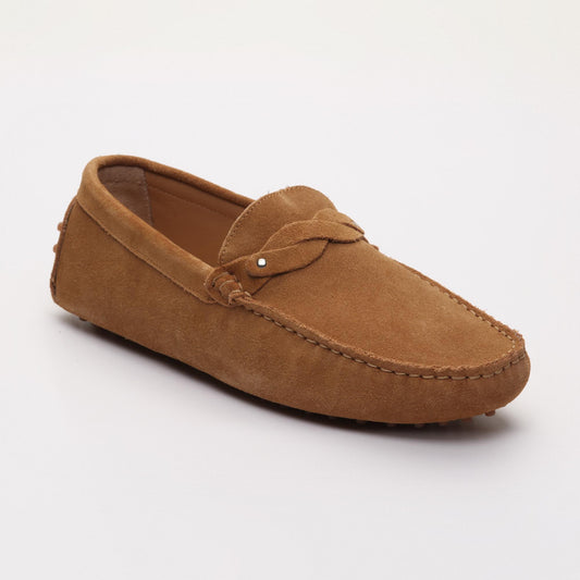 EUGENE mocassins fantaisies cognac
