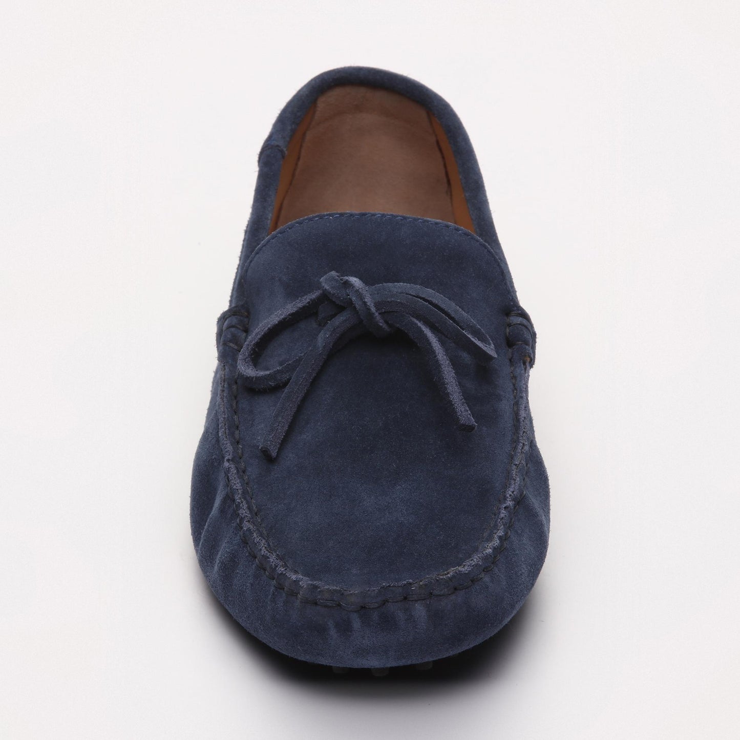 FABIAN mocassins à lacets bleu sargasso