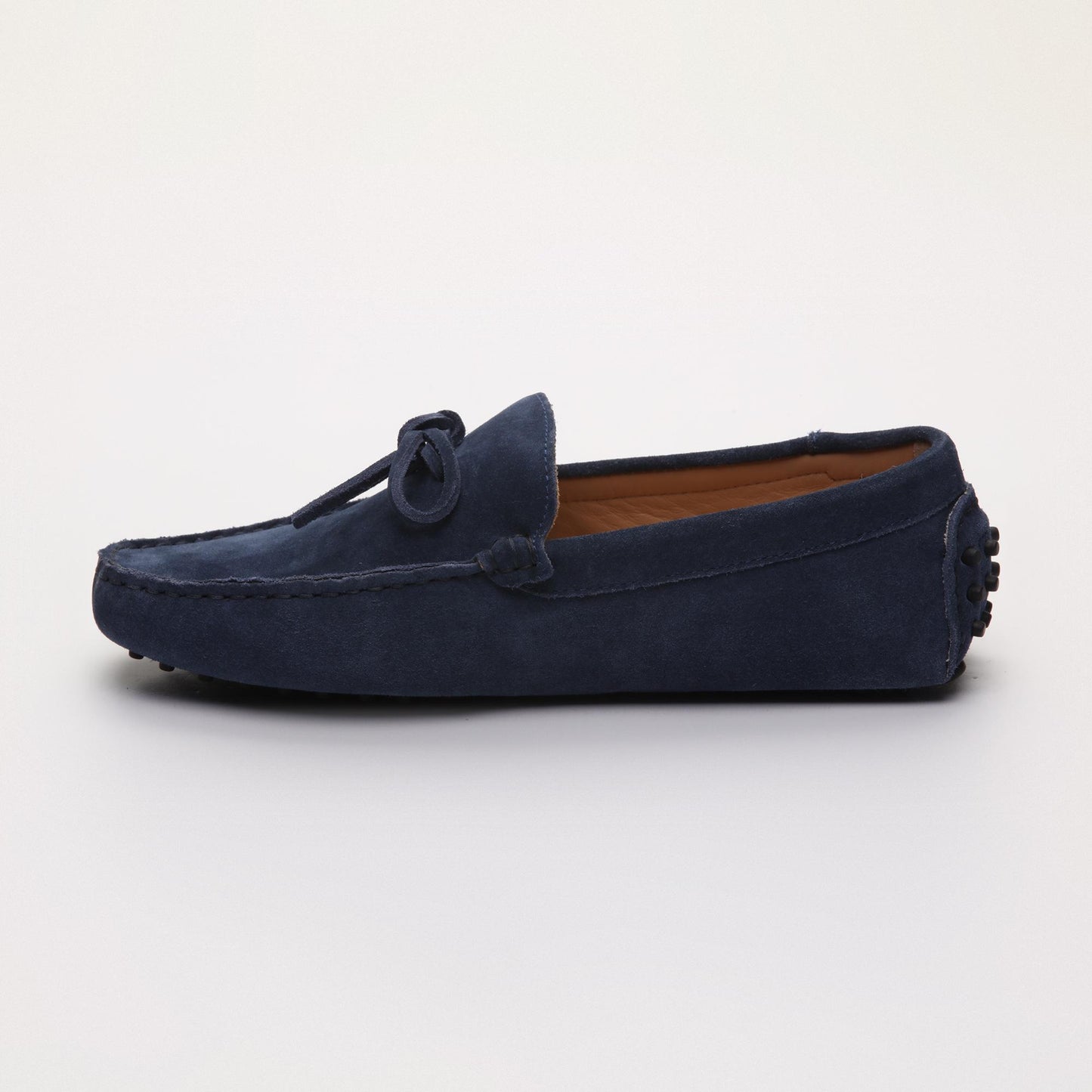 FABIAN mocassins à lacets bleu sargasso