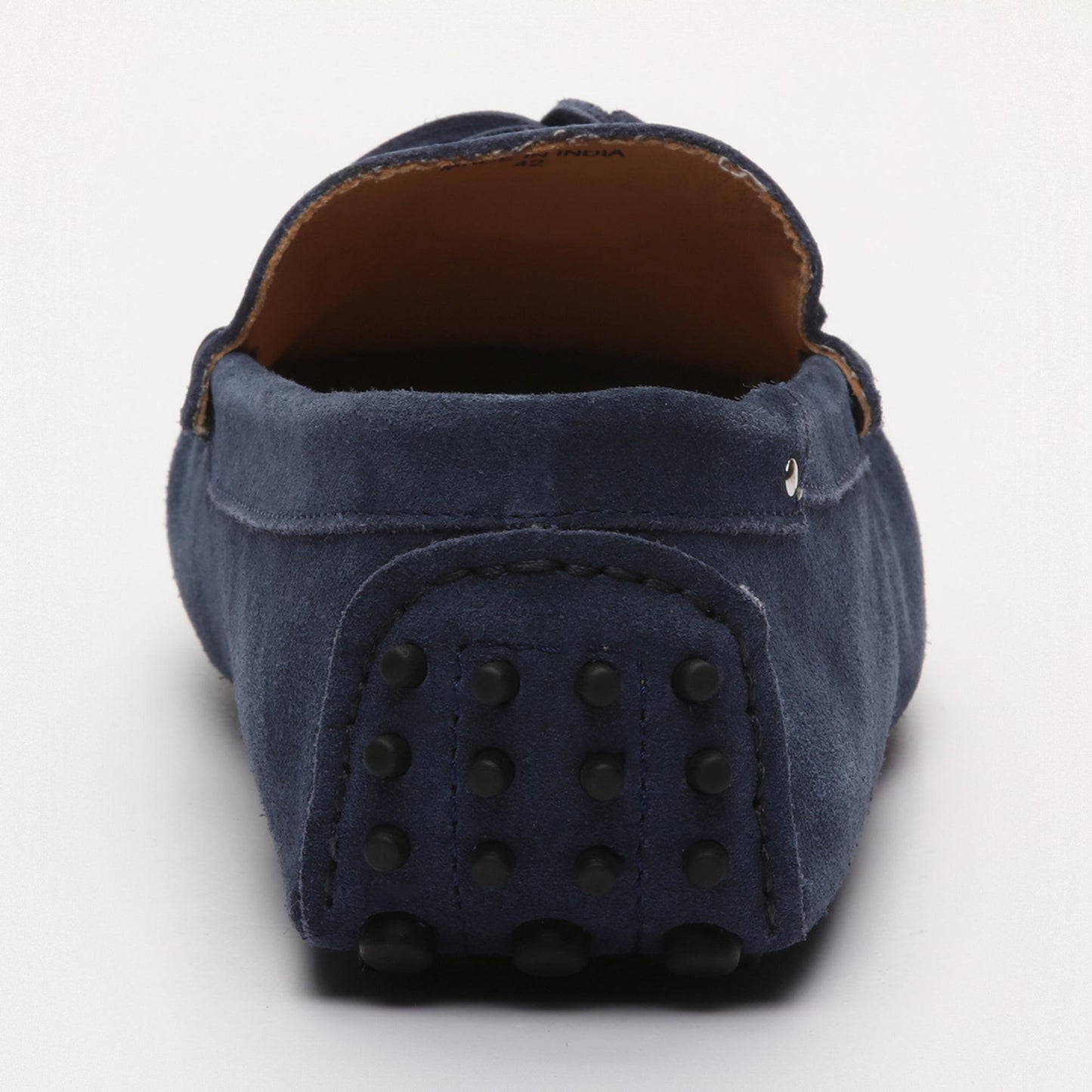 FABIAN mocassins à lacets bleu sargasso