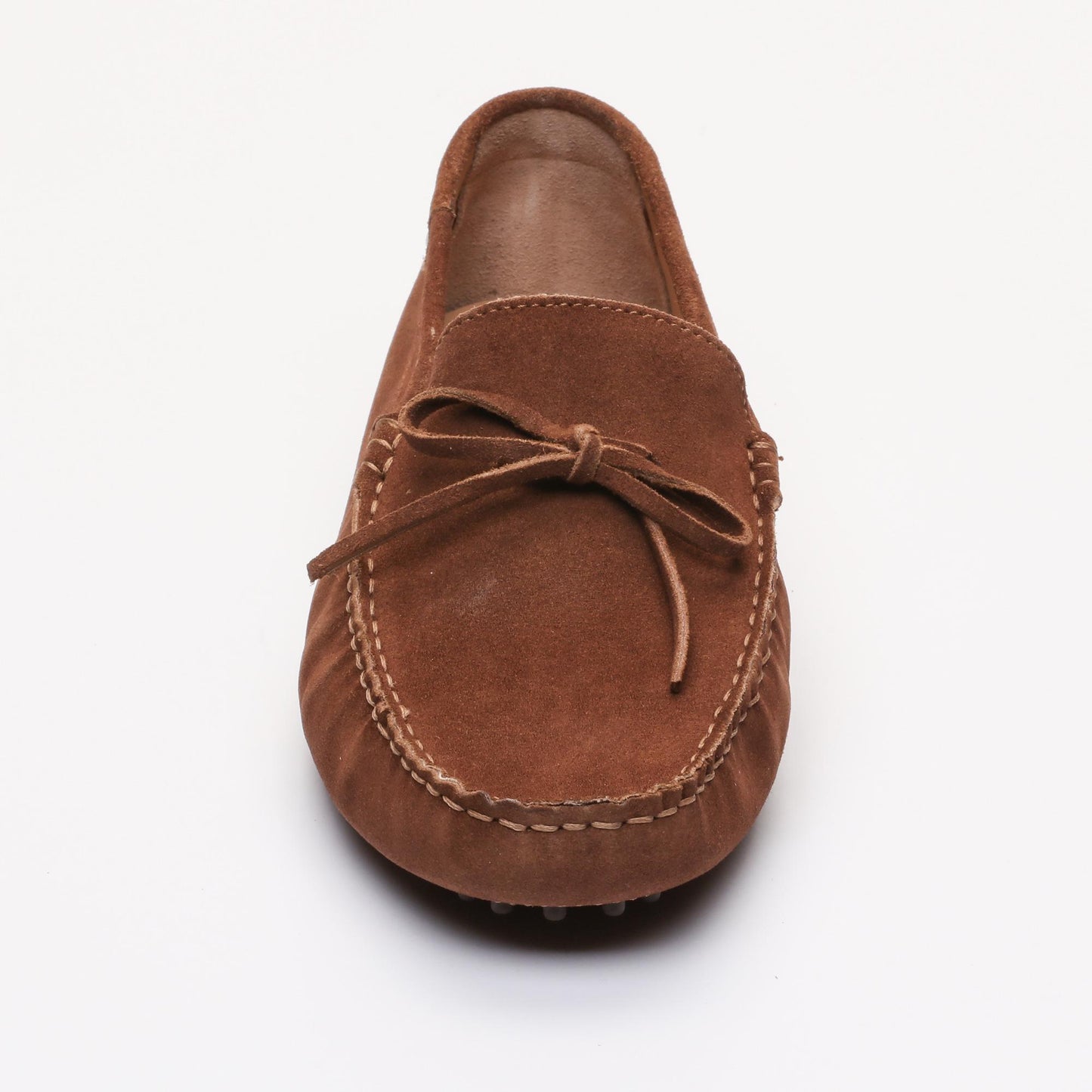 FABIAN mocassins à lacets camel