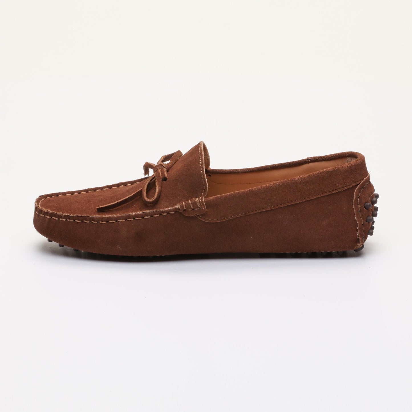FABIAN mocassins à lacets camel