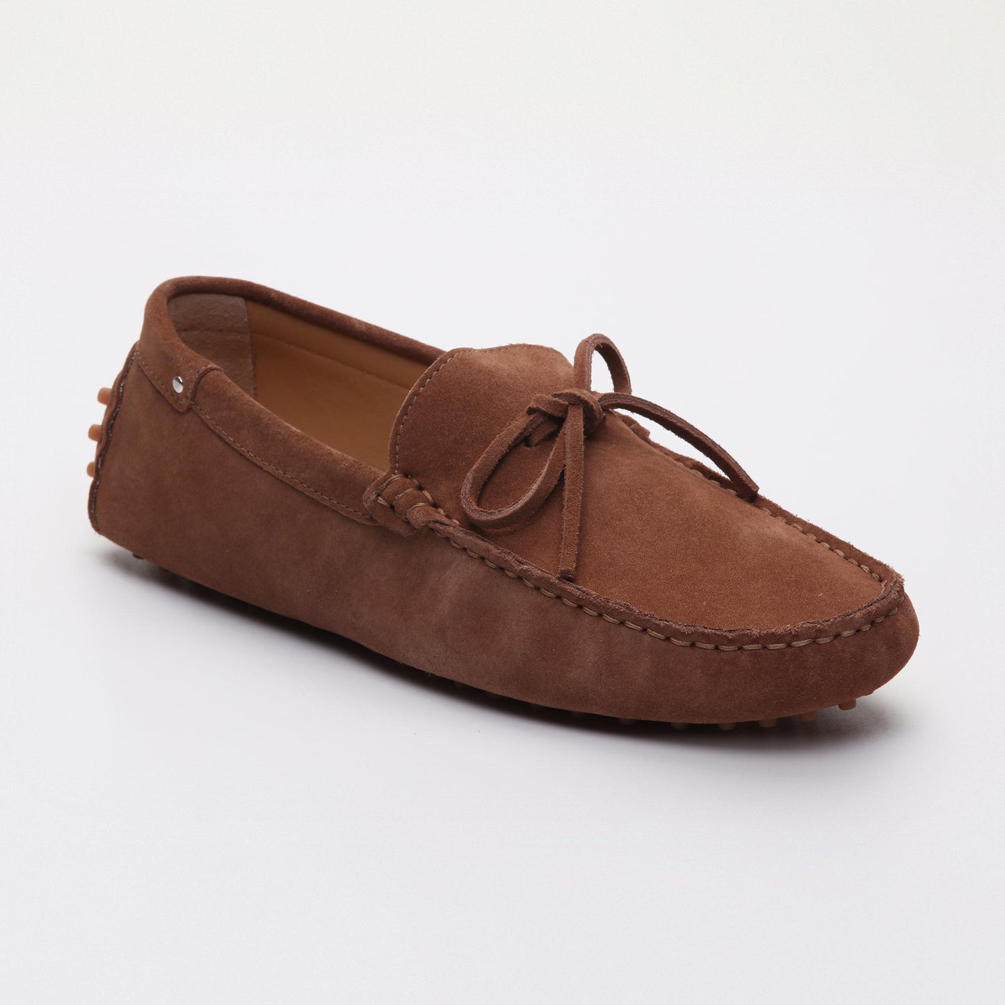 FABIAN mocassins à lacets caroube