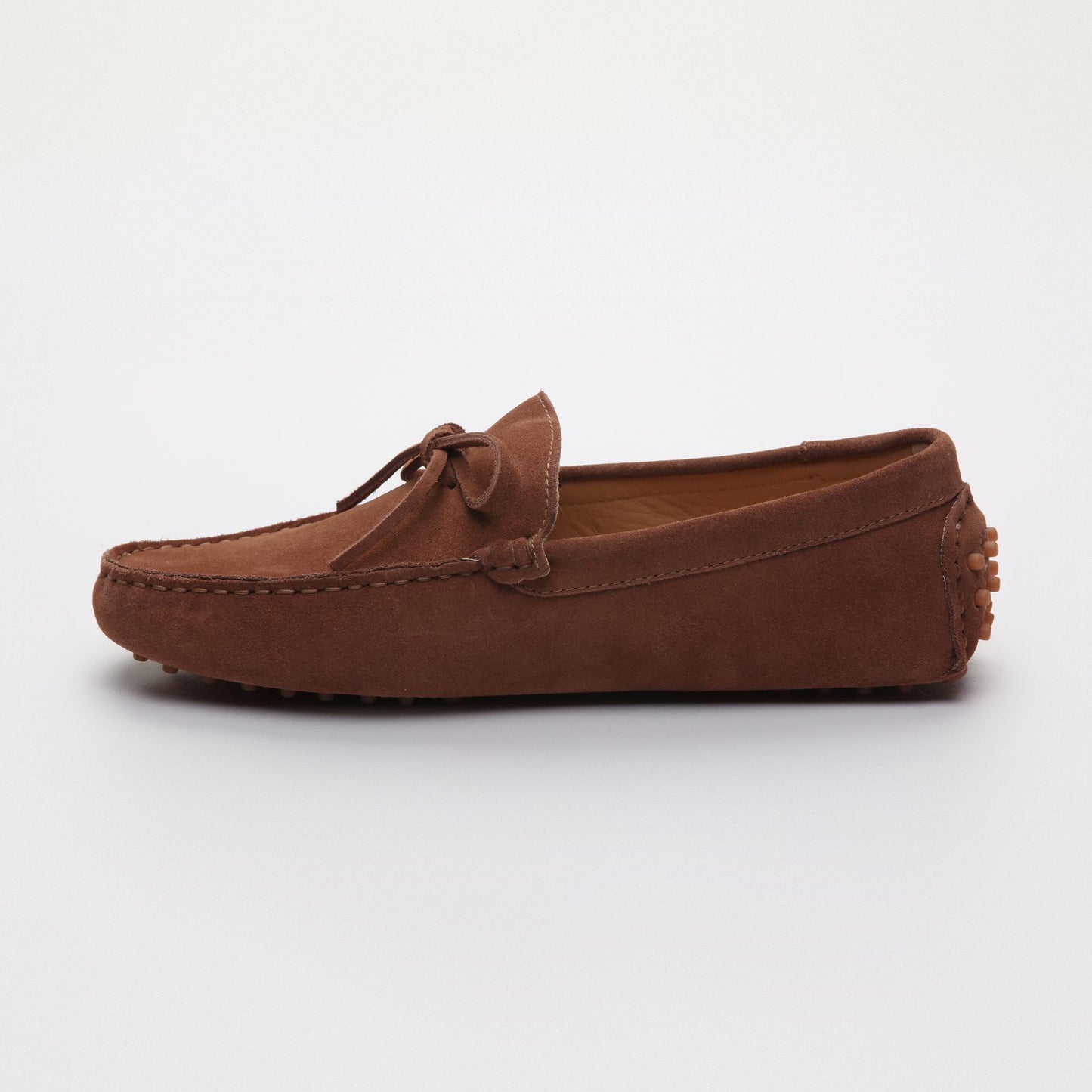 FABIAN mocassins à lacets caroube