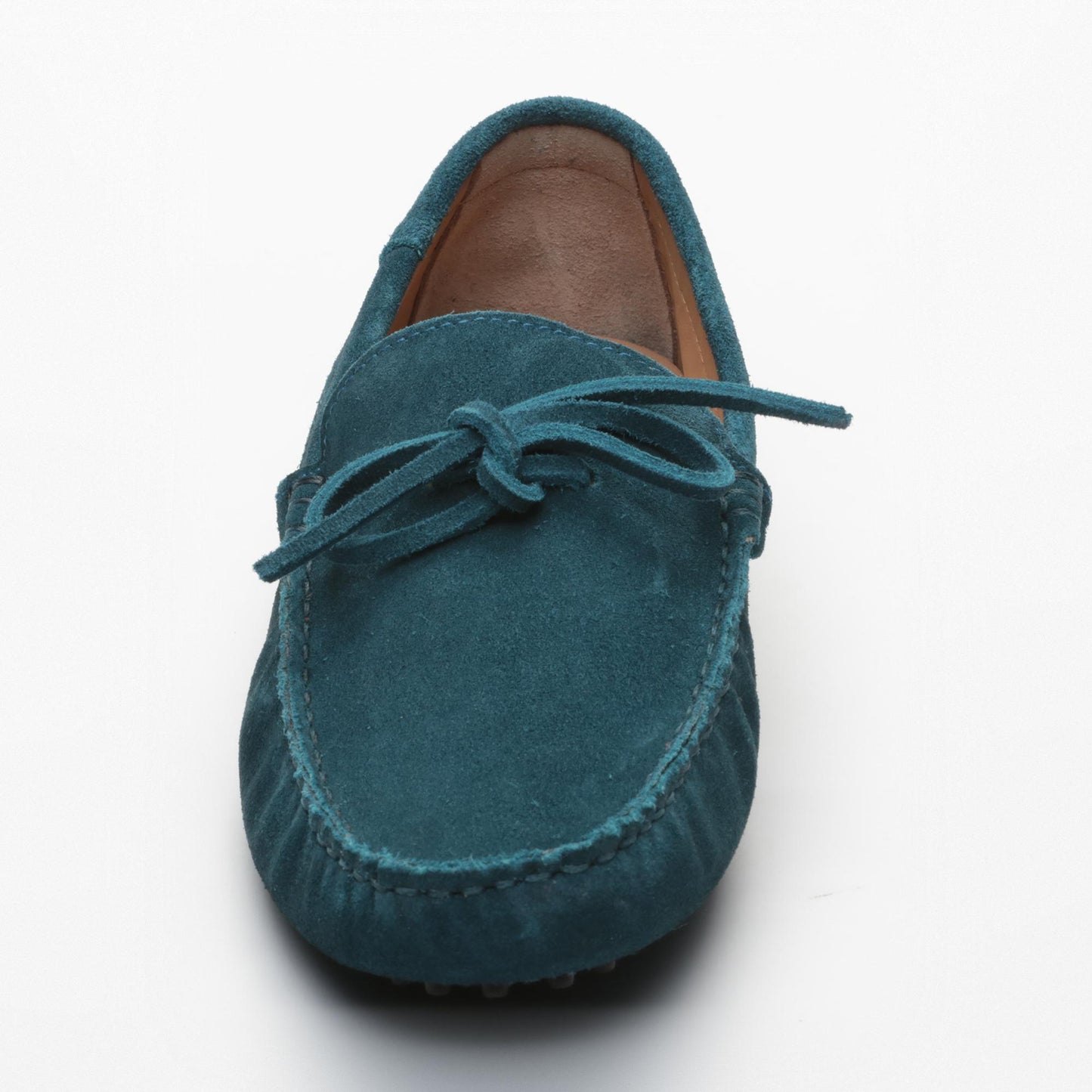 FABIAN mocassins à lacets turquoise foncé
