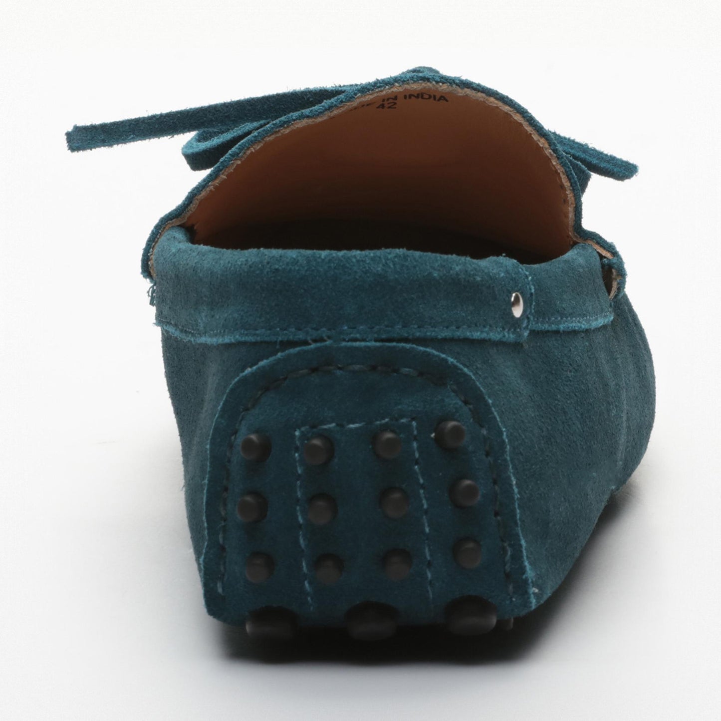 FABIAN mocassins à lacets turquoise foncé
