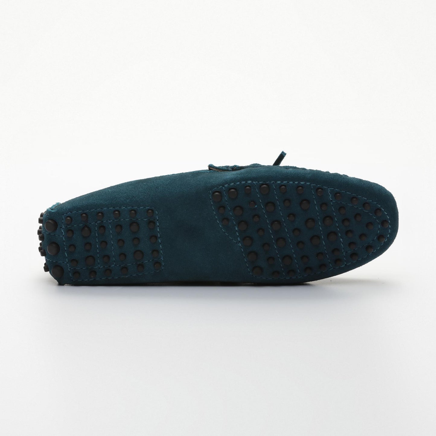 FABIAN mocassins à lacets turquoise foncé