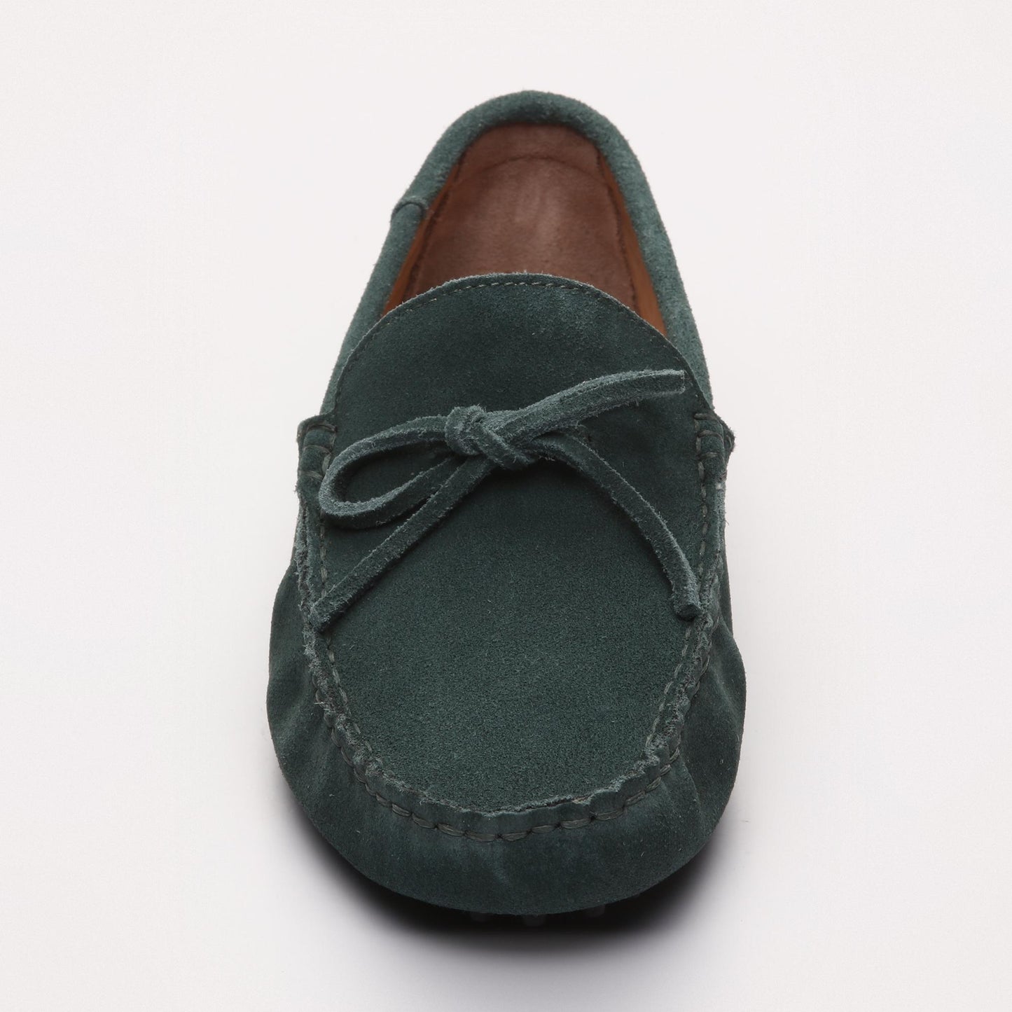 FABIAN mocassins à lacets vert