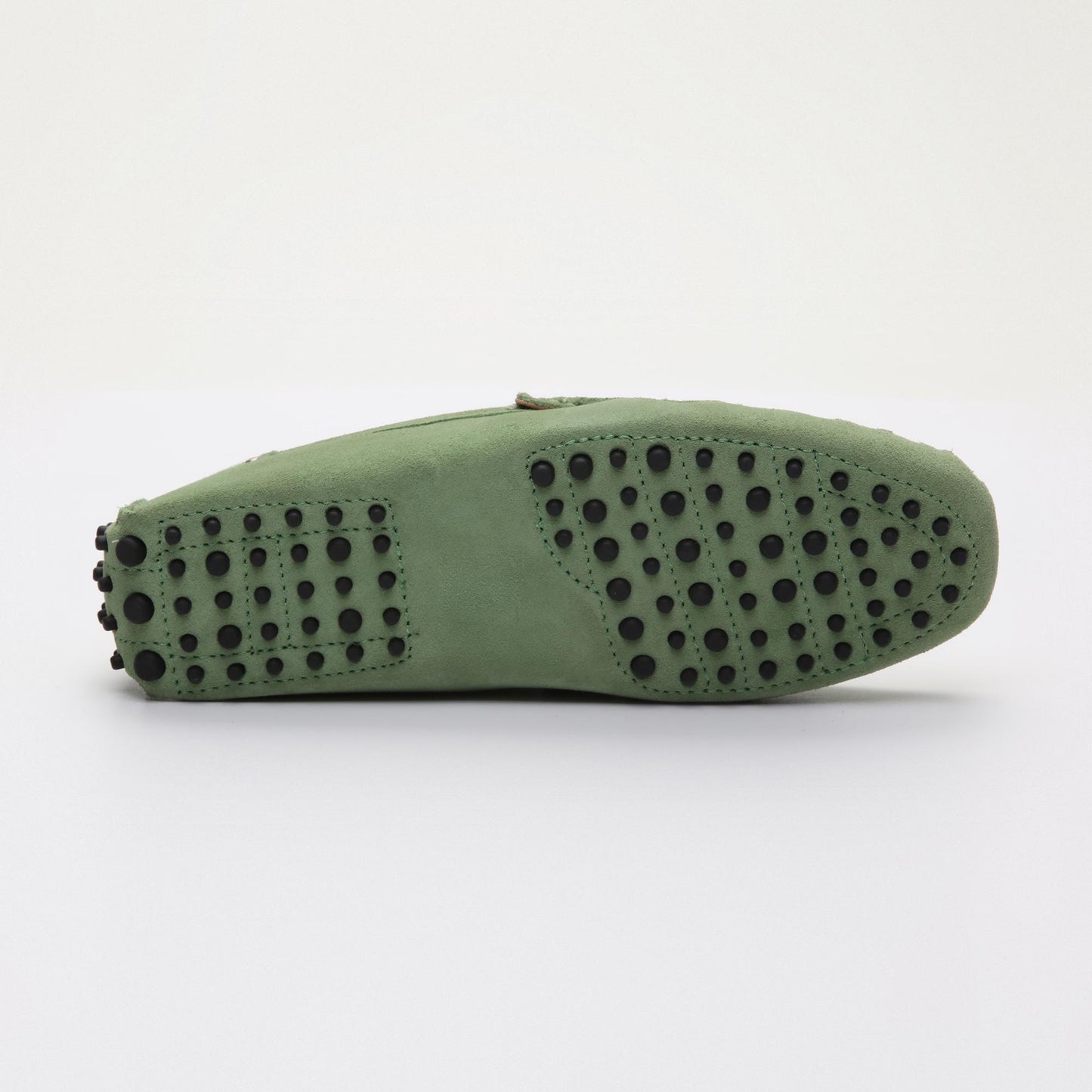 FABIAN mocassins à lacets vert clair