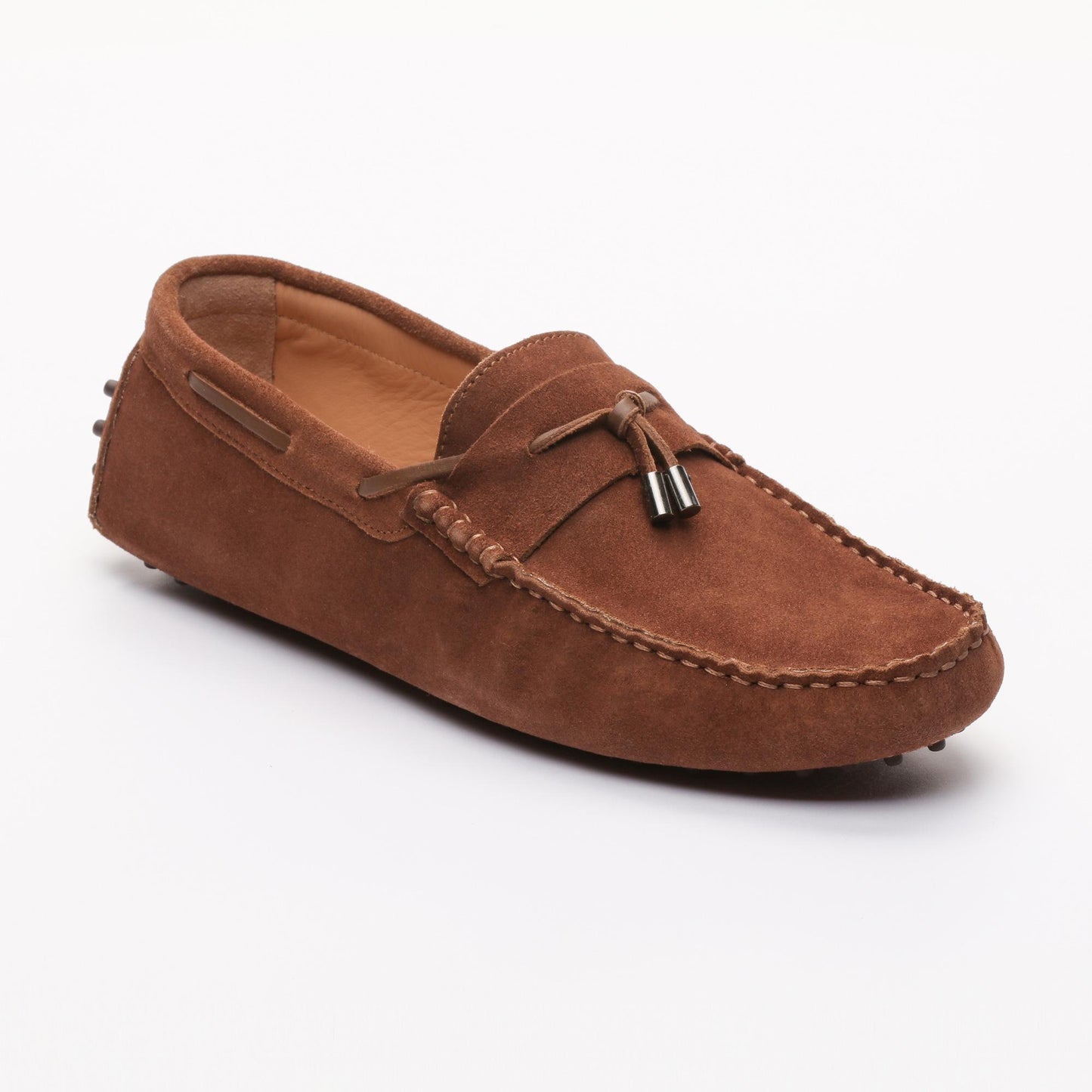 FINN mocassins à lacets camel