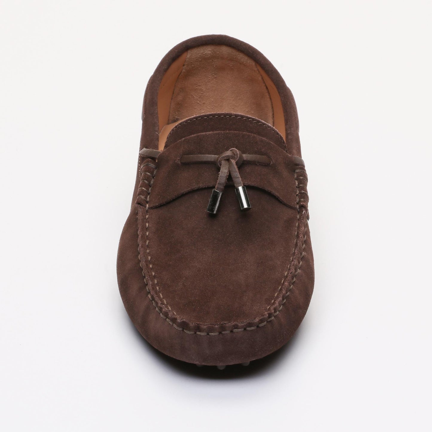 FINN mocassins à lacets chocolat
