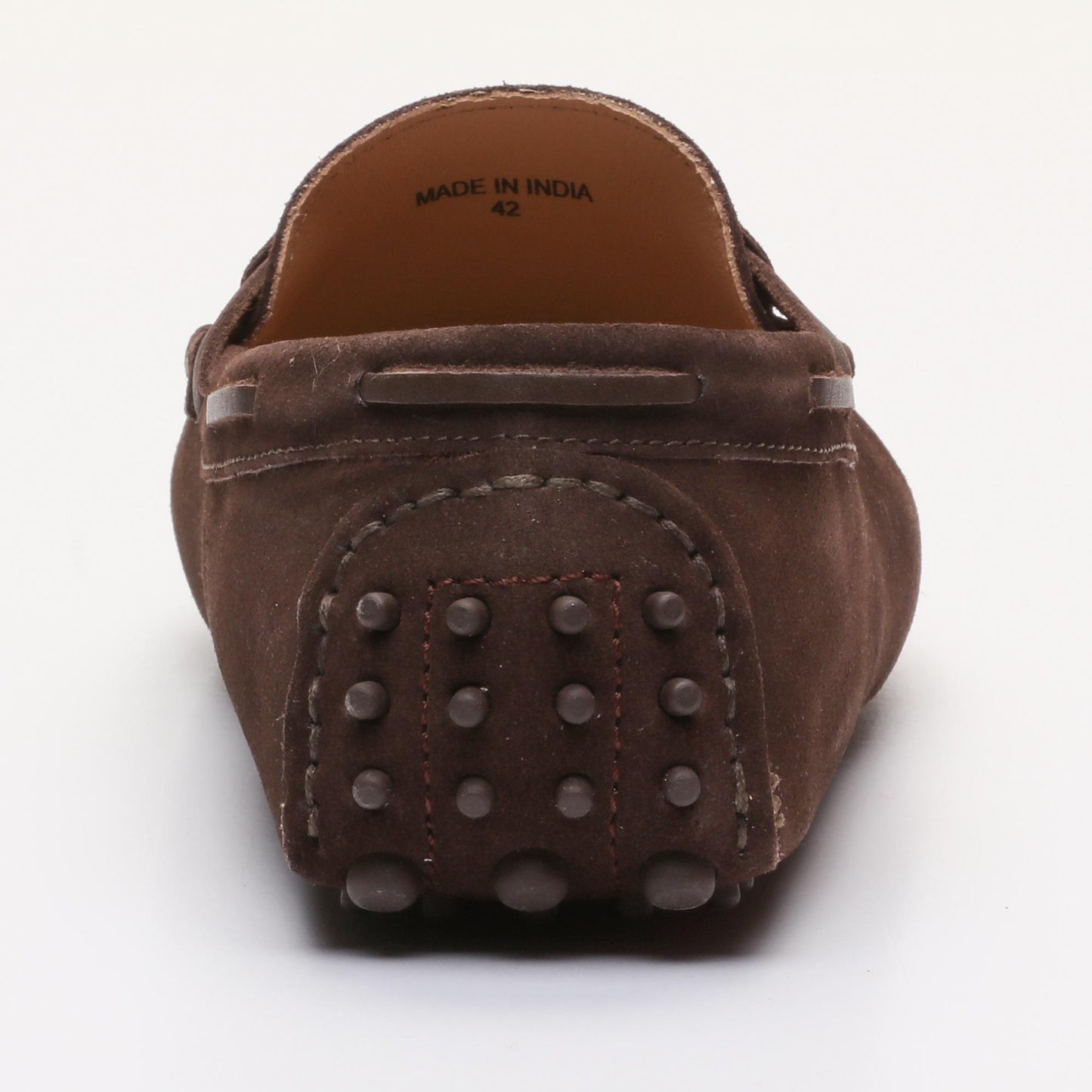 FINN mocassins à lacets chocolat