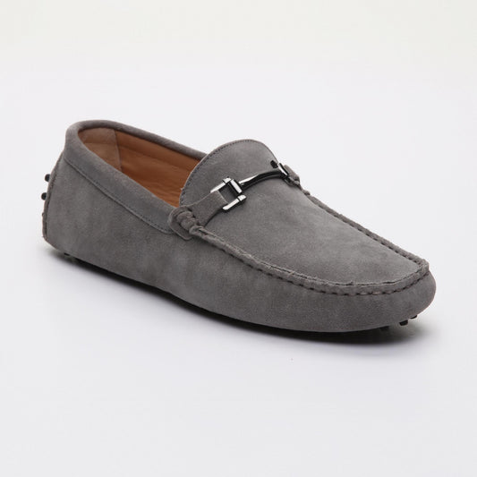 HAROLD mocassins fantaisies gris