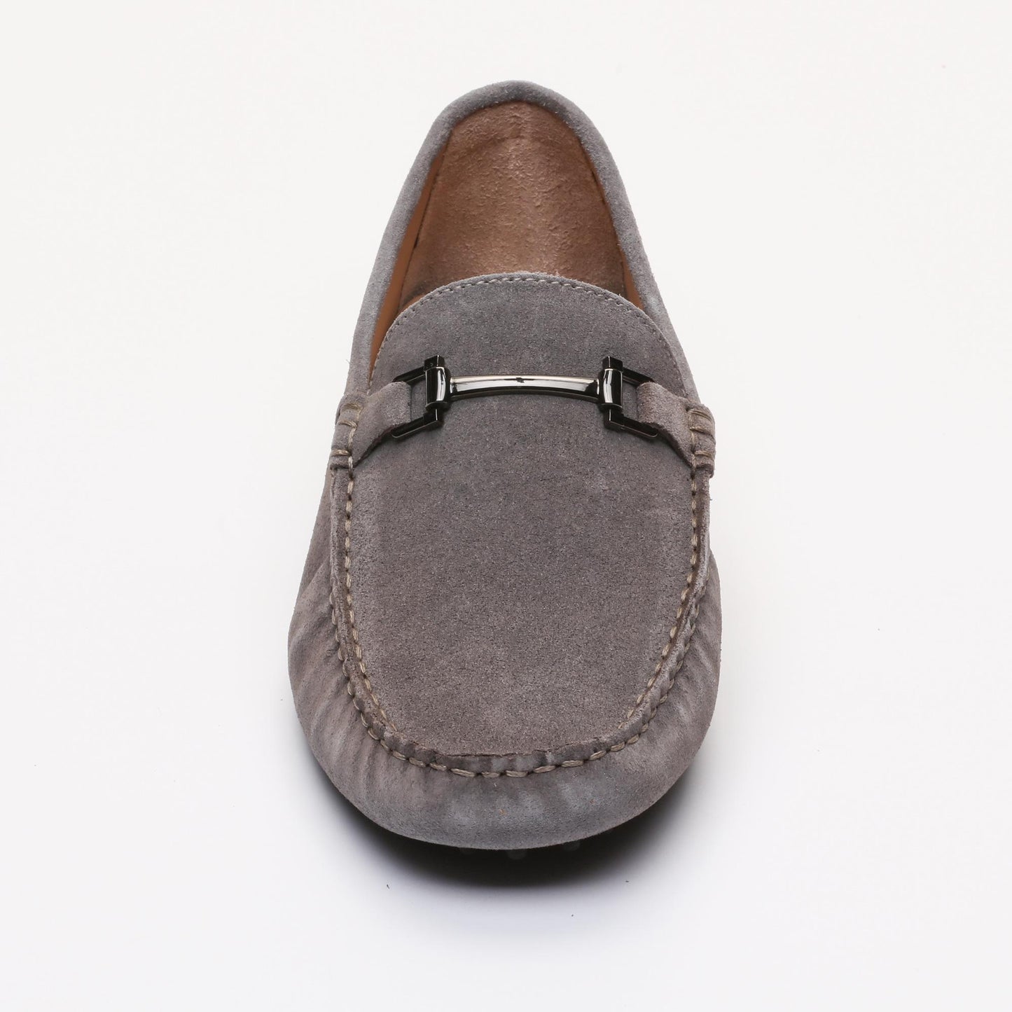 HAROLD mocassins fantaisies gris foncé