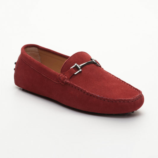 HAROLD mocassins fantaisies lie de vin