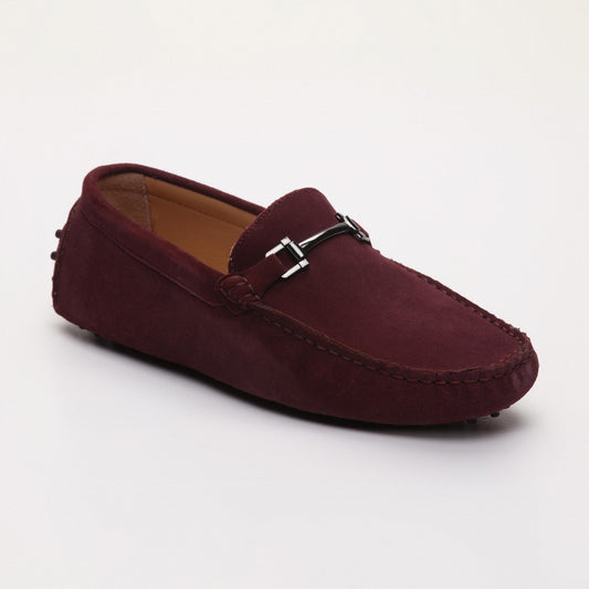 HAROLD mocassins fantaisies violet foncé
