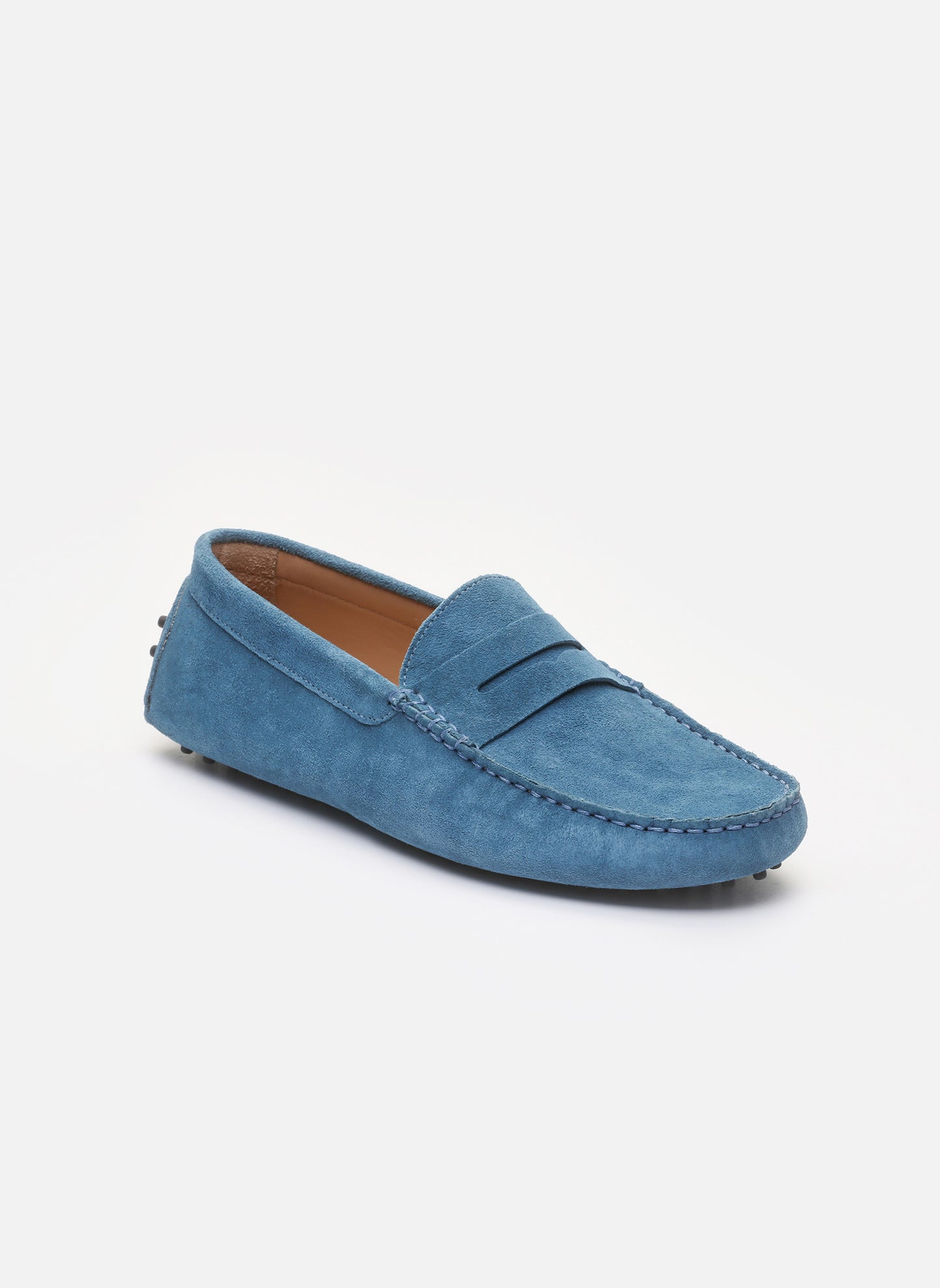 WALES mocassins classiques bleu électrique