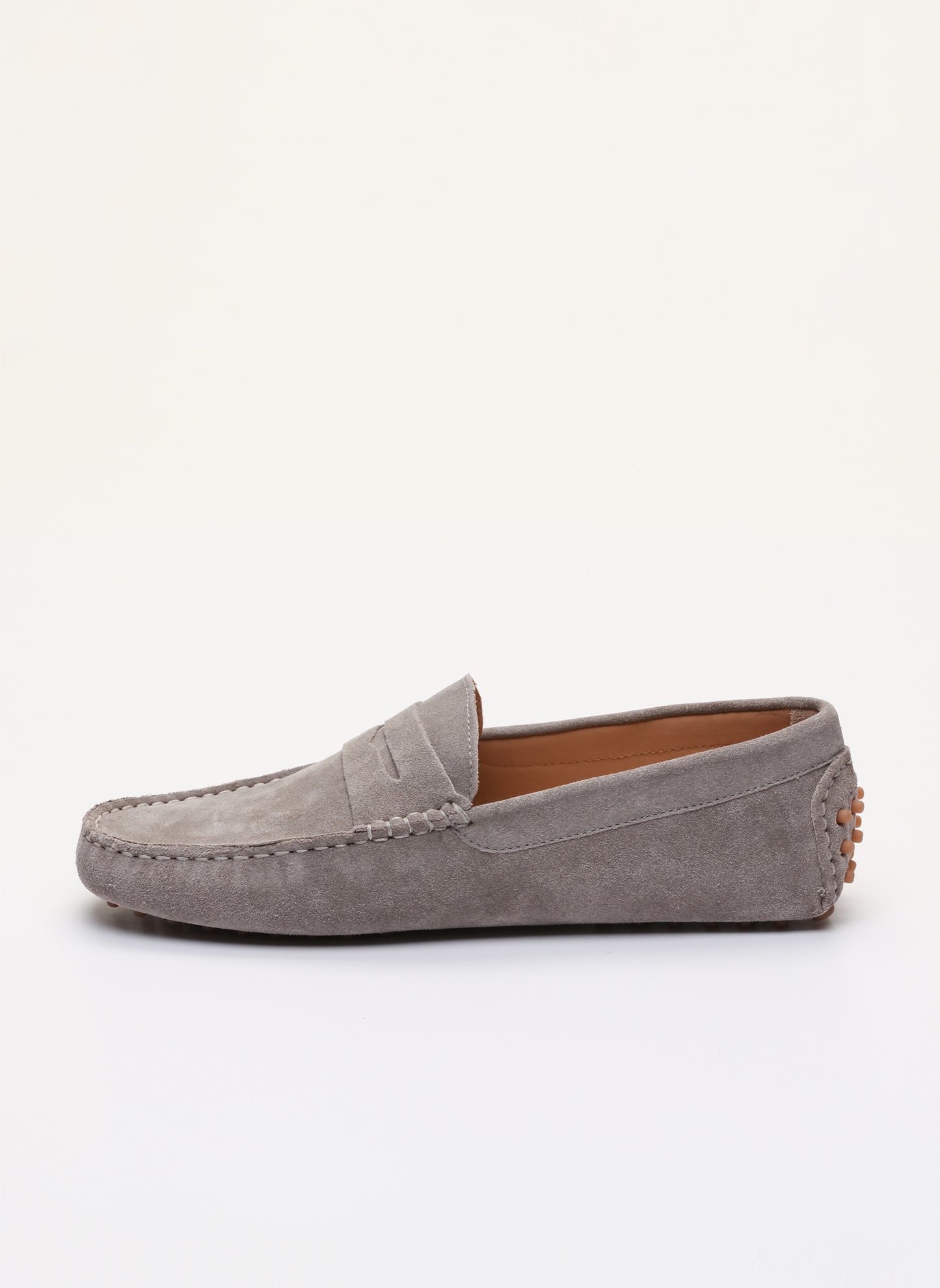 WALES mocassins classiques gris clair