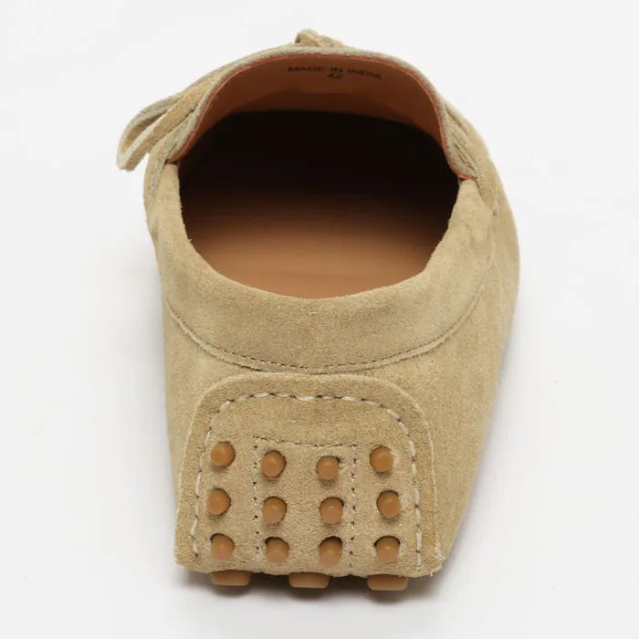 DUKE mocassins à lacets beige