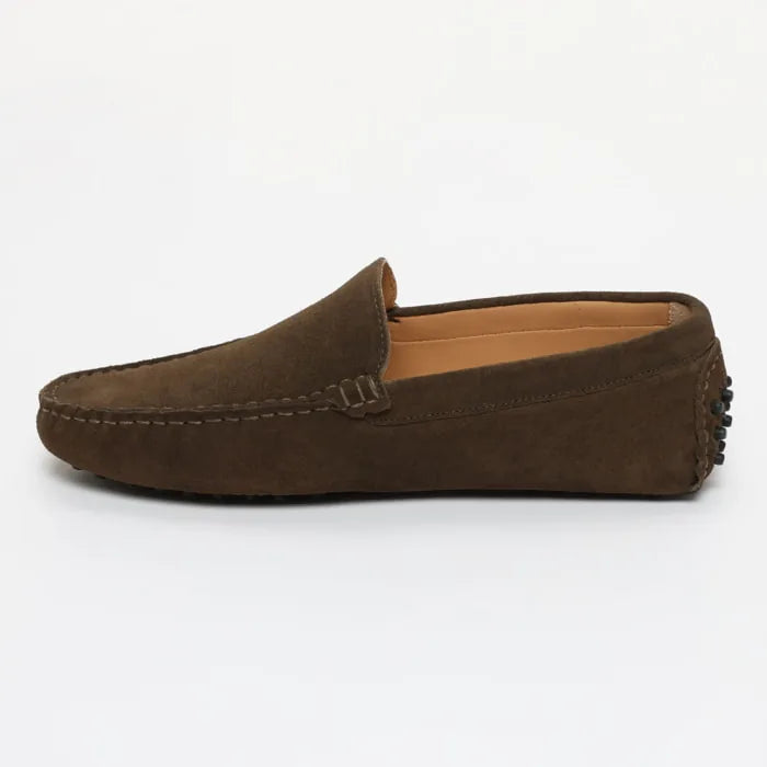 CAMBRIDGE mocassins classiques kaki