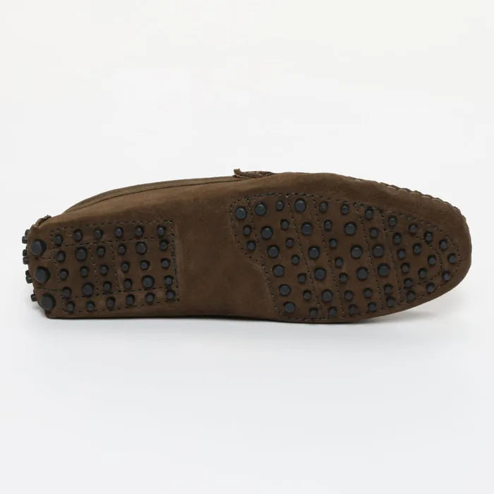 CAMBRIDGE mocassins classiques kaki
