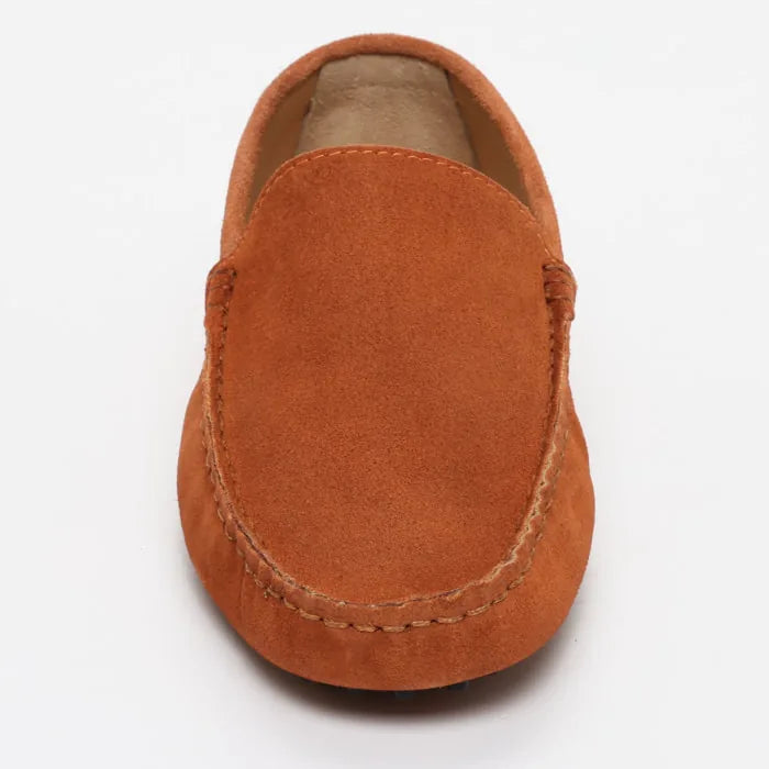CAMBRIDGE mocassins classiques orange
