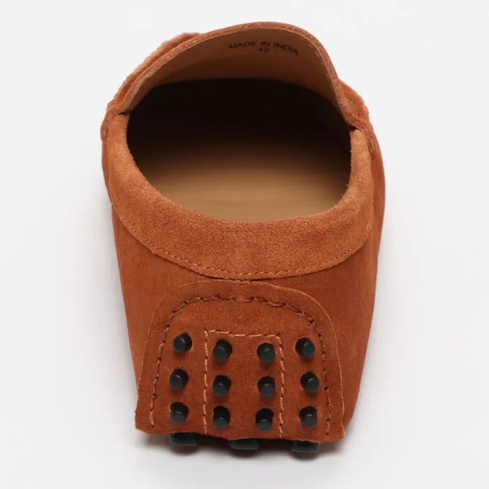 CAMBRIDGE mocassins classiques orange