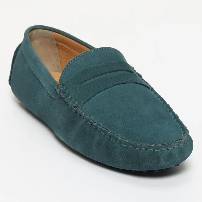 WALES mocassins classiques bleu électrique