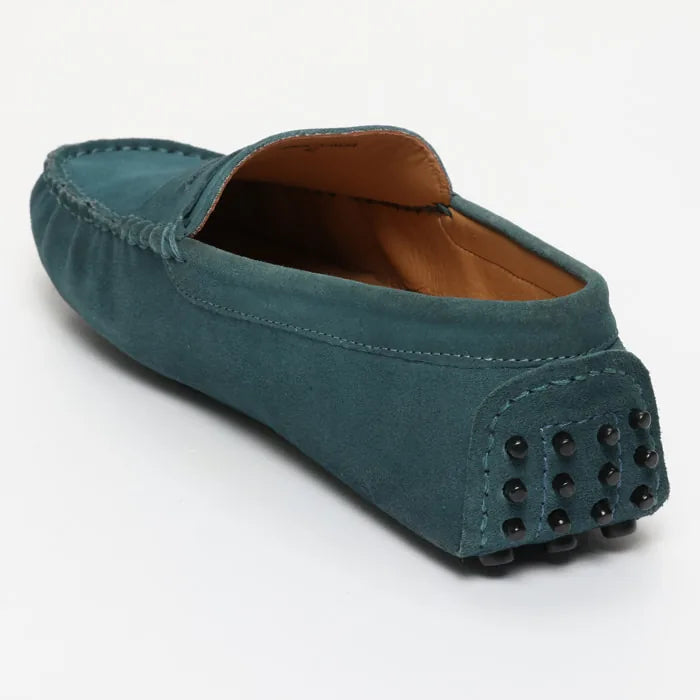 WALES mocassins classiques bleu électrique