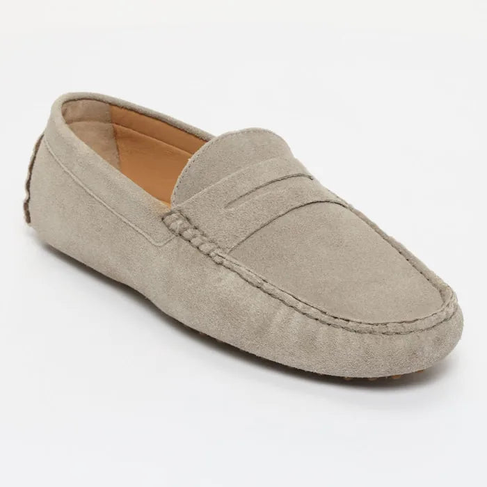 WALES mocassins classiques gris clair