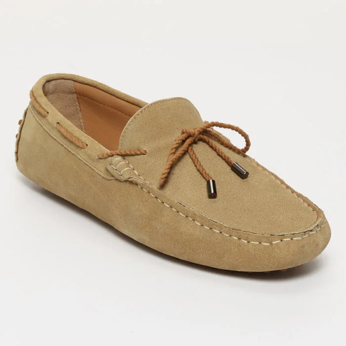 YORK mocassins à lacets beige