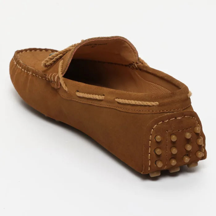 YORK mocassins à lacets camel