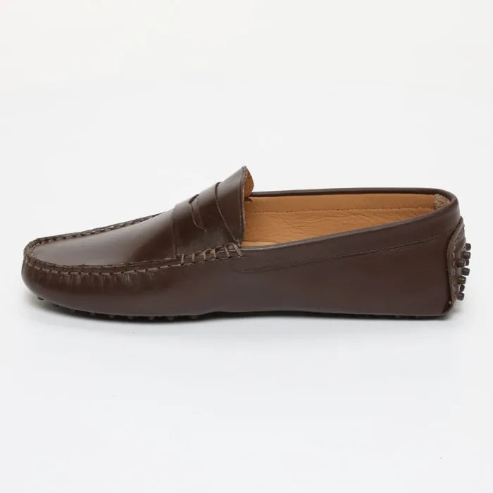 WALES mocassins classiques chocolat