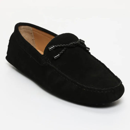 PHILLIP mocassins fantaisie noir
