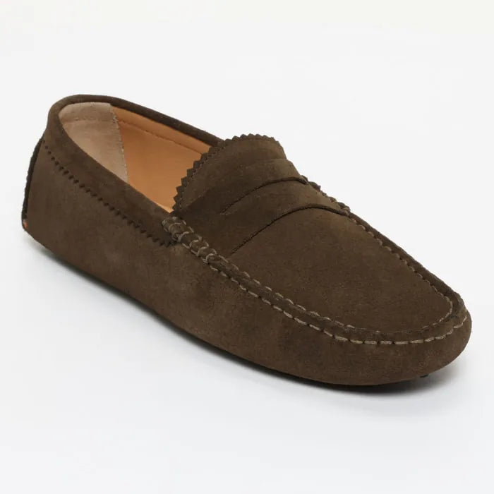 LEW mocassins classiques kaki