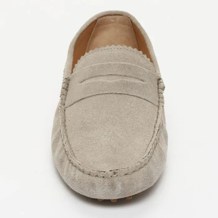 LEW mocassins classiques gris clair