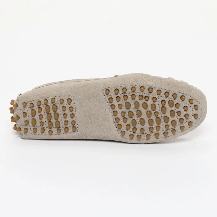 DEIRA mocassins classiques gris clair
