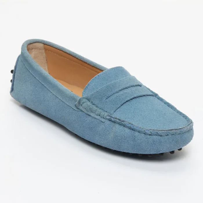 DEIRA mocassins classiques bleu