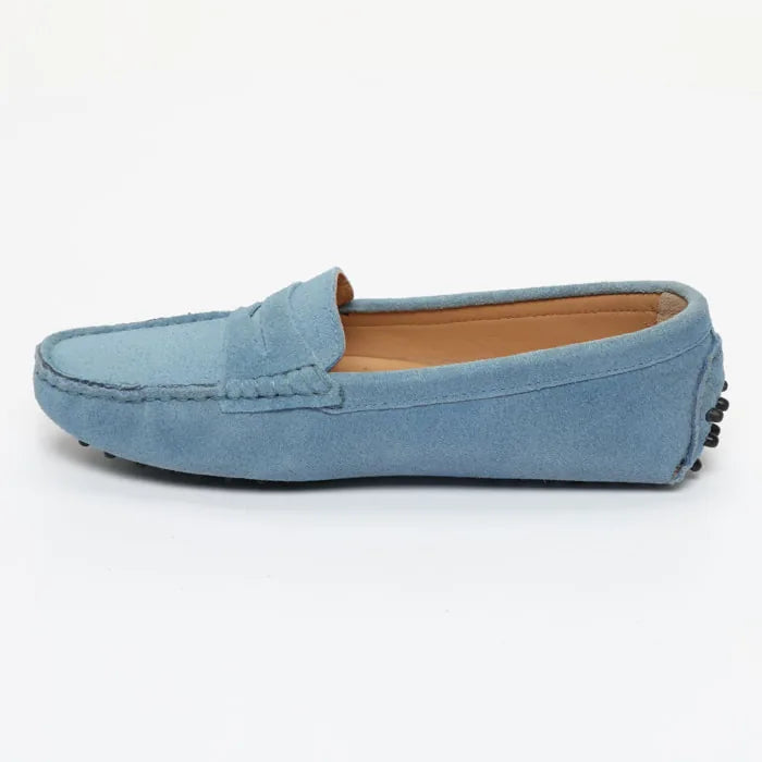 DEIRA mocassins classiques bleu