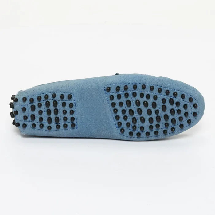 DEIRA mocassins classiques bleu