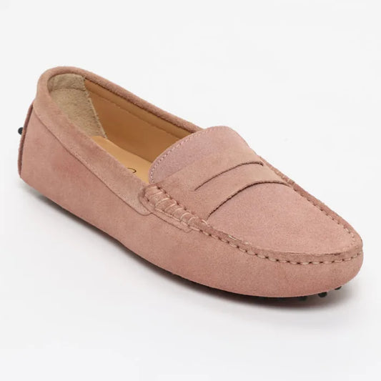 DEIRA mocassins classiques rose clair